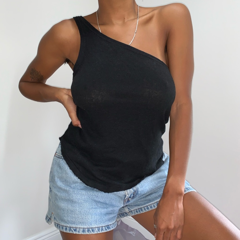 One Shoulder Tank
